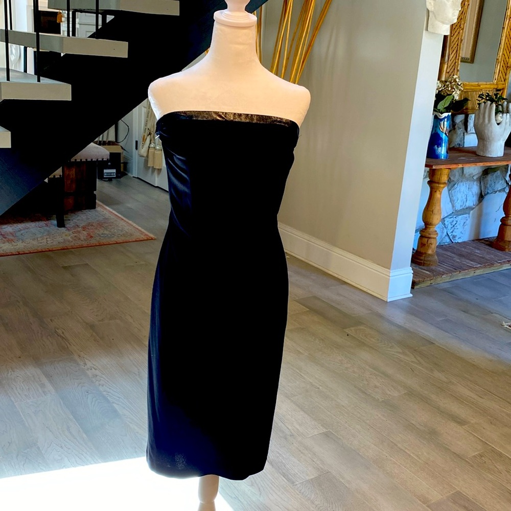 Sexy Shelli Segal cocktail dress.